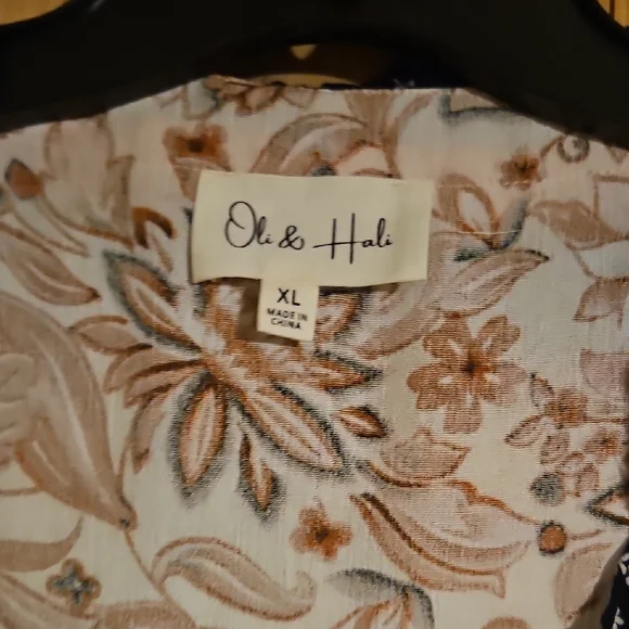 Oli & Hali Sunlit Ruffles Duster Floral Patterned - Picture 3 of 11
